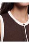 Lcw Vision Brown Crew Neck Women's Knitwear Vest - 3