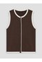 Lcw Vision Brown Crew Neck Women's Knitwear Vest - 5