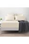 Poplin 100% Cotton 63 Thread Kumai Double Size 160*200 cm Fitted Sheet Set with Pillowcase