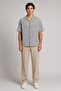 Striped Oversize Short Sleeve Shirt - 2