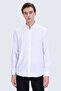 Black Comfort Fit Striped Button-Down Collar 100% Cotton Long Sleeve Sport Shirt - 3