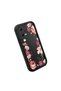 Poco X5 Compatible Black Silicone Case Shockproof with Camera Protection Flower Pattern - 3