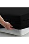 Poplin 100% Cotton 63 Thread Kumai Double Size 160*200 cm Fitted Sheet Set with Pillowcase - 5