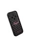 Redmi A4 Compatible Black Silicone Case Shockproof with Camera Protection Stylish Print - 3