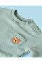 Infant Boys Green Jacquard Sweatshirt - 2
