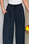 Women's Stirrup Model Comfortable Cut Modal Shalwar 6002 Anthracite - Premium Series - 2
