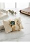 Women's Wristwatch and Rhinestone Bracelet Set Roman Numerals Stylish Elegant Gift Set Frn34 - 3