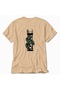 Men's Urban Vines Minimalist Street Art - Back Print - Cream - 4
