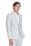 Gray Regular Fit Double Breasted Suit - 2