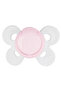 Physio Comfort Baby Soother with Unique Shape to Support Psychological Breathing, Teether & Pacifier for Newborns, BPA Free, 0-6m (Pink) - 2
