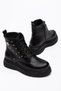 Women's Troklu Mc Accessory Lace-Up and Zippered 002 Non-Slip Thick Sole Boots & Booties - 4