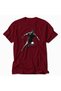 Men's Rugby Dynamic Motion Sport Graphic - Red - 3