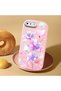 Pink Silicone Case with Shock-Absorbing Camera Protections Compatible with iPhone 7 Plus/8 Plus Floral Print - 2