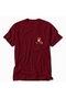 Men's Modern Street Style Fox Graphic Design - Red - 3