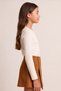 Girl's Skirt Winter Suede Fabric Shorts Skirt - 3