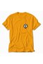 Yellow Women's Gothic Discus Thrower Sports Graphic Printed 100% Cotton Crew Neck T-Shirt - 3