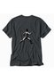 Women's Fencer Tattoo Style Graphic - Back Printed - Smoked - 4