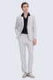 Taş Slim Fit Mono Collar Casual Suit - 5