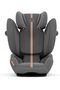 Reinforced Car Seat G-E-Fix Plus Gold Solution by Saibex, Lava Gray - 2