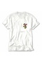 Men's Geometric Giraffe Collage - White - 3