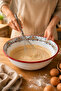 32 Cm-36 Cm-40 cm 3-Piece Enamel Basin for Whipping and Mixing, Dough Basin, Fruit Bowl, Dowry, Gift - 6