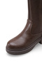 Rhea Mina Women's Boots 0012706 Brown Leather - 5