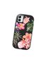Samsung Galaxy A03 Compatible Shock-Absorbing Camera Protected Black Silicone Case Floral Print - 3