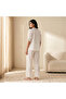 WHITE DOBBY ROSE PJ - 4