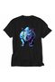 Men's Pop-Art Rhino Design - Black - 3
