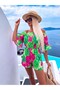 Women's Patterned Short Jumpsuit
