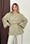 Women's Brode Embroidered Lined Blouse with Tie Detail