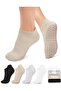 Pilates Socks for Women Anti-Slip with Grips from Yogi, Socks with Grips for Yoga