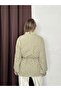 Women's Brode Embroidered Lined Blouse with Tie Detail - 7