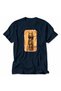 Women's Retro City Ladder Graphic T-Shirt Design - Navy Blue - 3