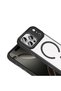 iPhone 18 Pro Max Case Magsafe Transparent Back Face Camera Raised Silicone Senk - 7