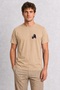 Men's Retro Skate City Spirit Graphic Design - Cream