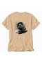 Women's Cyber-Grunge Roof Vent Graphic - Back Print - Cream - 4