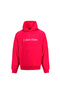40Hm231-651 Pink Splendor Men's Hooded Sweatshirt Pink - 5