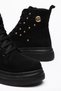 Women's Troklu Mc Accessory Lace-Up and Zippered 002 Non-Slip Thick Sole Boots & Booties - 2
