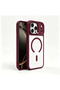 iPhone 18 Pro Max Case Magsafe Transparent Back Face Camera Raised Silicone