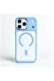 iPhone 18 Pro Max Case Magsafe Transparent Back Face Camera Raised Silicone Senk - 4