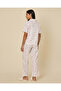 Women White Printed Pyjama Set - 5