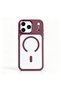 iPhone 18 Pro Max Case Magsafe Transparent Back Face Camera Raised Silicone Senk - 4