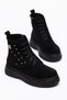 Women's Troklu Mc Accessory Lace-Up and Zippered 002 Non-Slip Thick Sole Boots & Booties