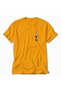 Men's Cityscape Keychain Tattoo Style Graphic - Yellow - 3