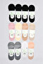Ceres Bamboo Babet Socks 12-Pack Invisible Comfortable Daily Socks - 3
