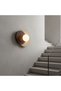 Lyra Wall Lamp – Travertine And Metal – White/brown, White Brown, Travertines, Wood - 3