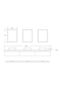 Ash Vanity With LED Mirror - Brown - 3Pcs/Set, Wood, 199 X 50, Thriple Basin - 2