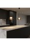 Asher Pendant Lamp – Metal And Glass – Smoke Grey – Adjustable Length Up To 2 M, Glass, Acrylic - 2