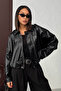 Faux Leather Coat |   F2035